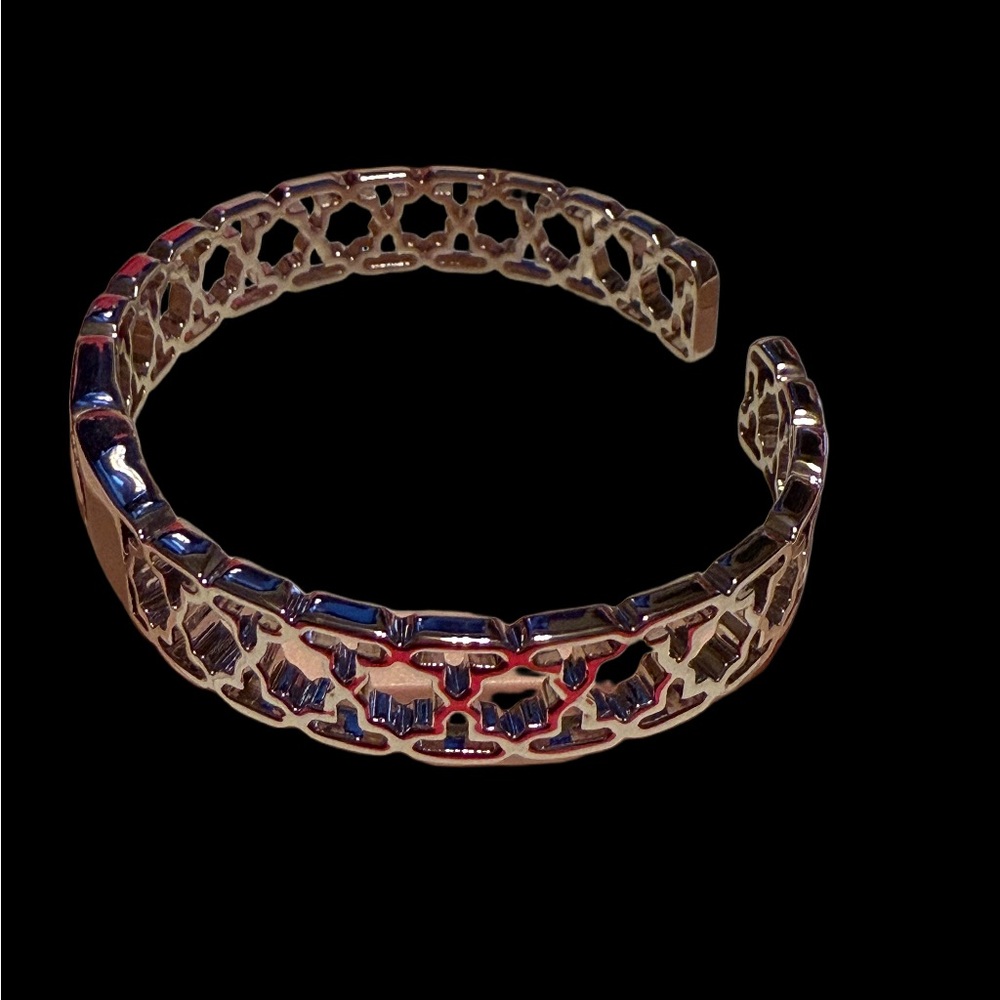 Chic Silver Openwork Bracelet